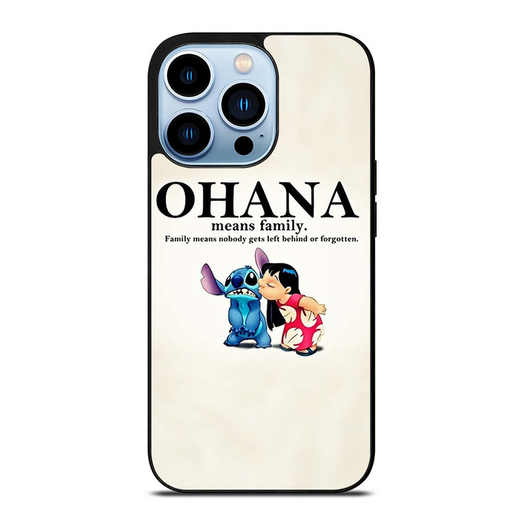 LILO AND STITCH OHANA FAMILY Disney iPhone 13 Pro Max Case Cover