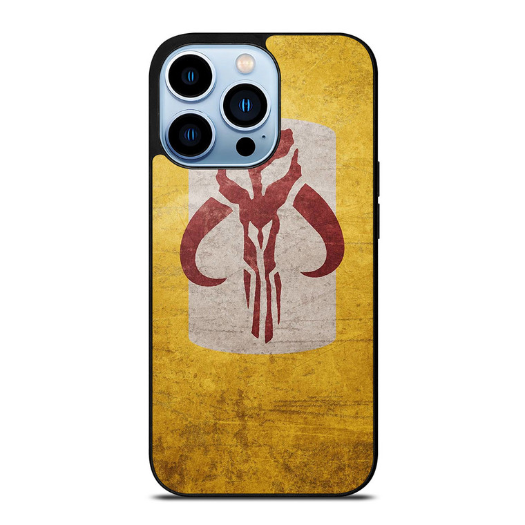 MANDALORIAN YELLOW LOGO iPhone 13 Pro Max Case Cover