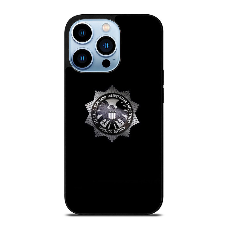 MARVEL AGENTS OF SHIELD METAL LOGO iPhone 13 Pro Max Case Cover