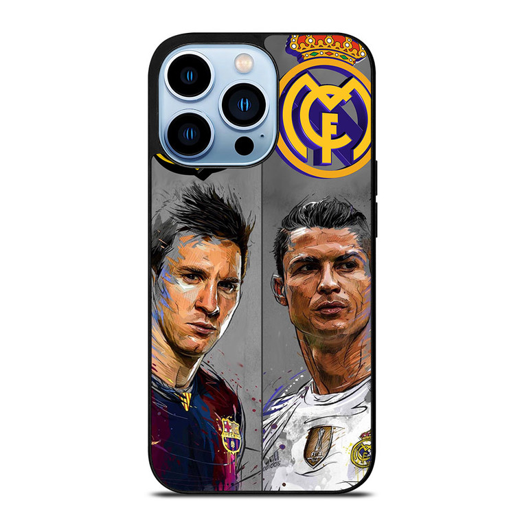 MESSI RONALDO iPhone 13 Pro Max Case Cover