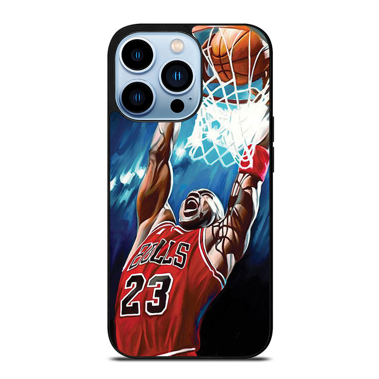 MICHAEL JORDAN CHICAGO BULLS iPhone 13 Pro Max Case Cover