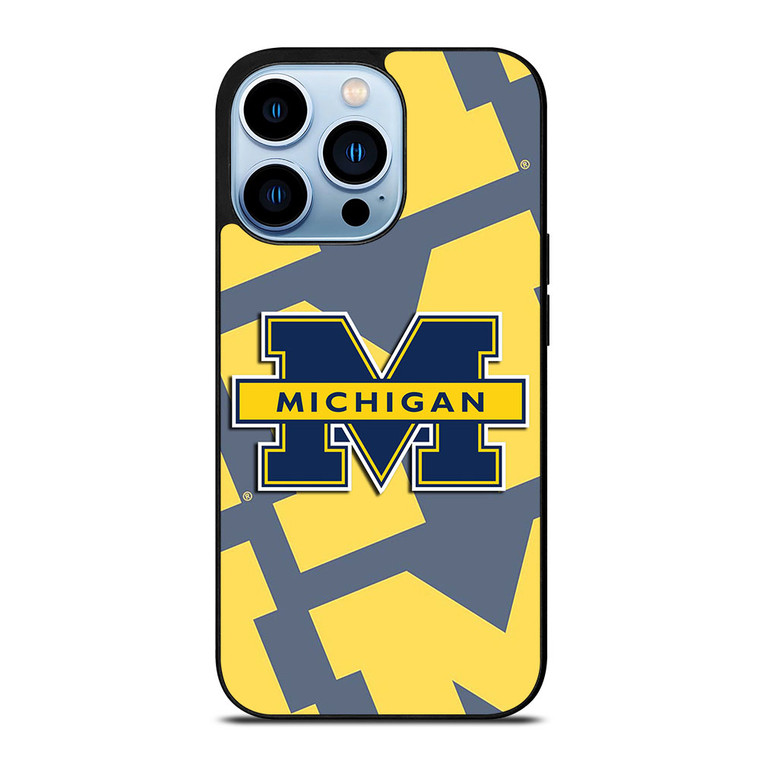 MICHIGAN WOLVERINES LOGO iPhone 13 Pro Max Case Cover