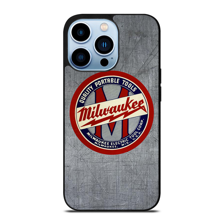 MILWAUKEE PORTABLE TOOL LOGO METAL ICON iPhone 13 Pro Max Case Cover