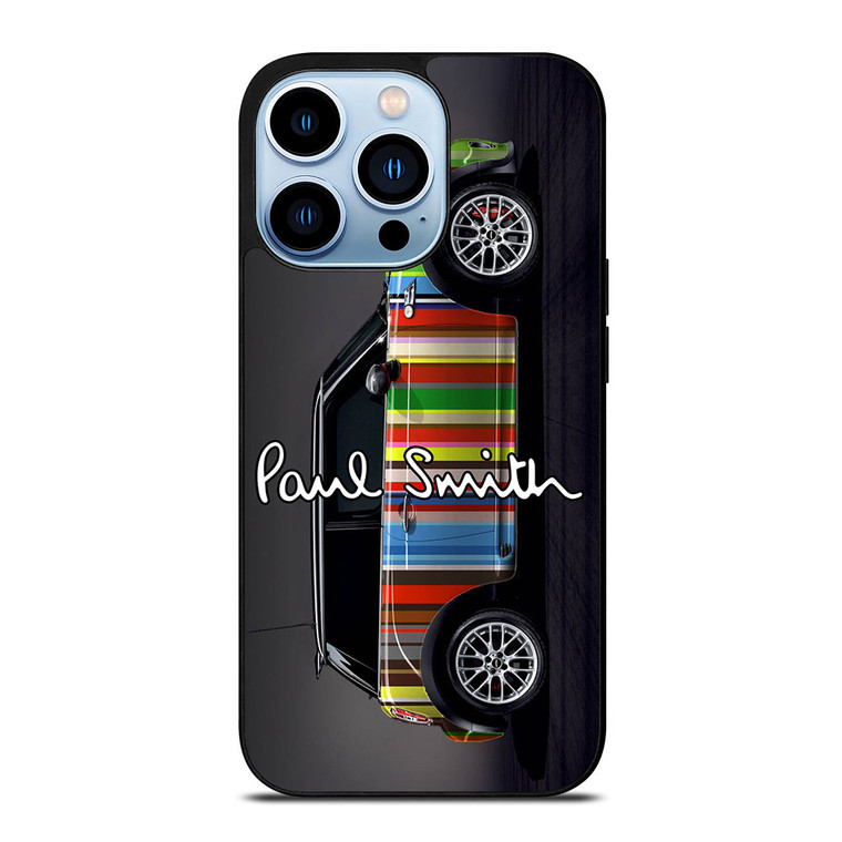 MINI COOPER CAR PAUL SMITH PATTERN iPhone 13 Pro Max Case Cover