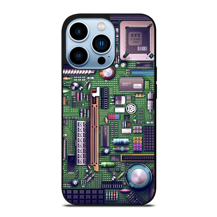MOTHERBOARD CIRCUIT BOARD COMPUTER iPhone 13 Pro Max Case Cover