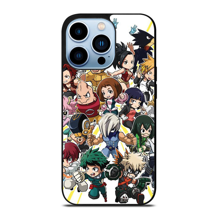 MY HERO ACADEMIA ALL CARACTER iPhone 13 Pro Max Case Cover