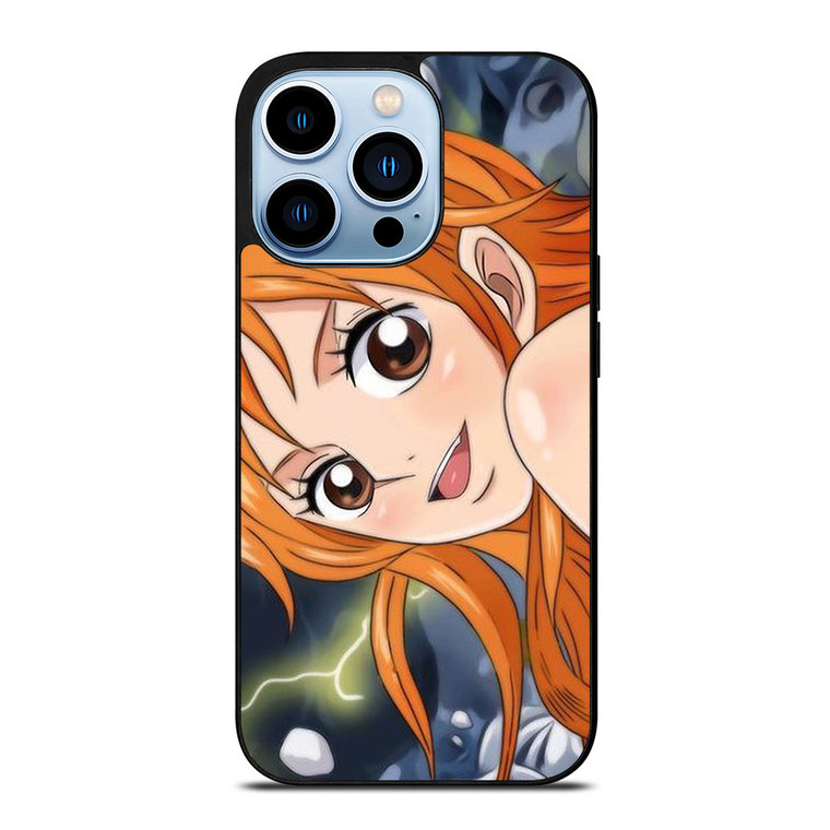 NAMI FACE ONE PIECE ANIME iPhone 13 Pro Max Case Cover