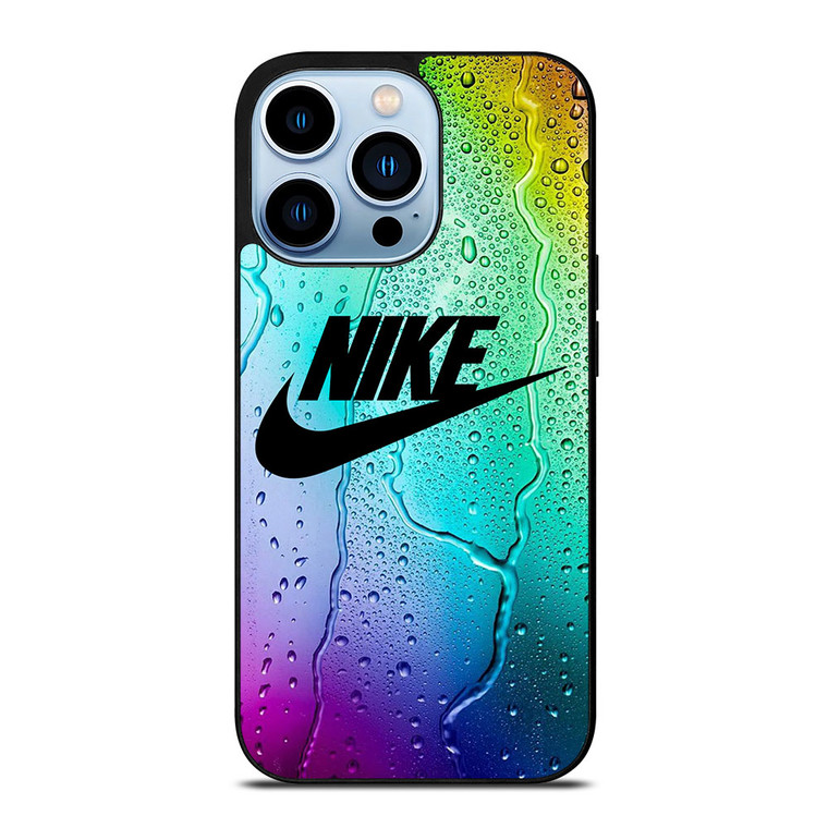 NIKE RAINBOW DROPS iPhone 13 Pro Max Case Cover