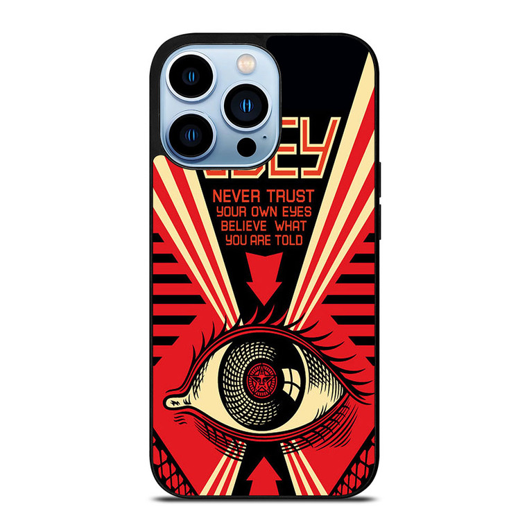 OBEY NEVER TRUST YOUR OWN EYES iPhone 13 Pro Max Case Cover