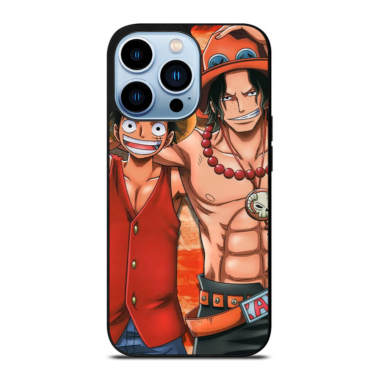 ONE PIECE ACE AND LUFFY iPhone 13 Pro Max Case Cover