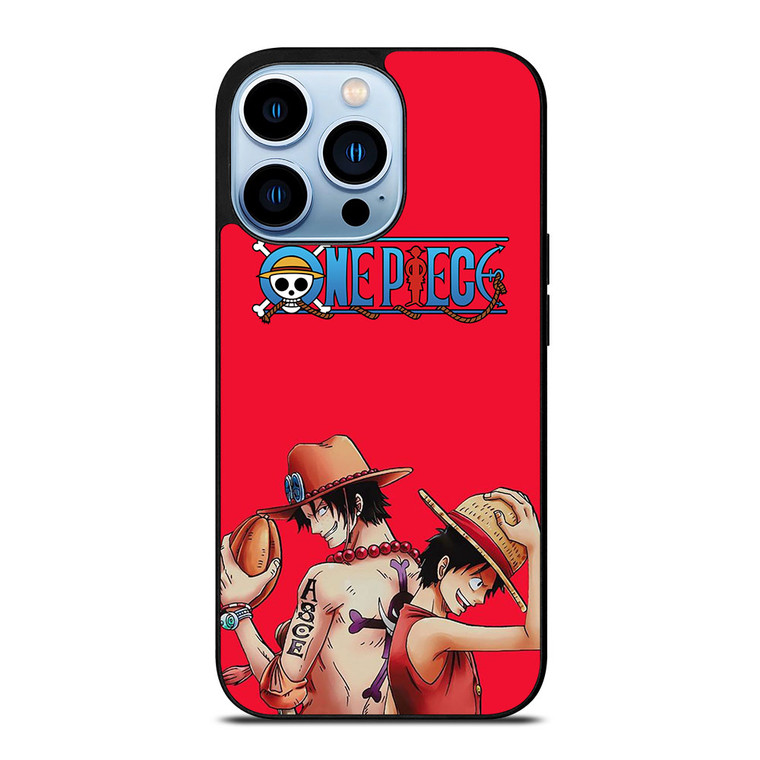 ONE PIECE LUFFY AND ACE iPhone 13 Pro Max Case Cover