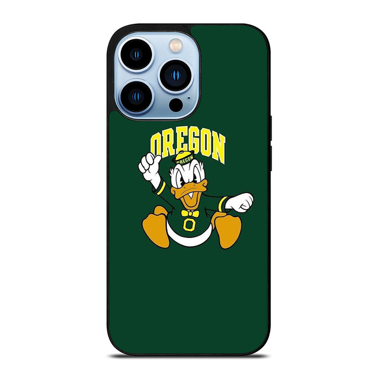 OREGON DUCKS LOGO DONALD DUCKS FOOTBALL ICON iPhone 13 Pro Max Case Cover