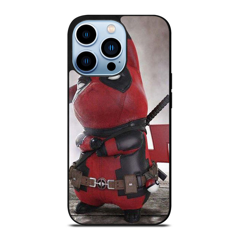 PIKACHU POKEMON DEADPOOL iPhone 13 Pro Max Case Cover