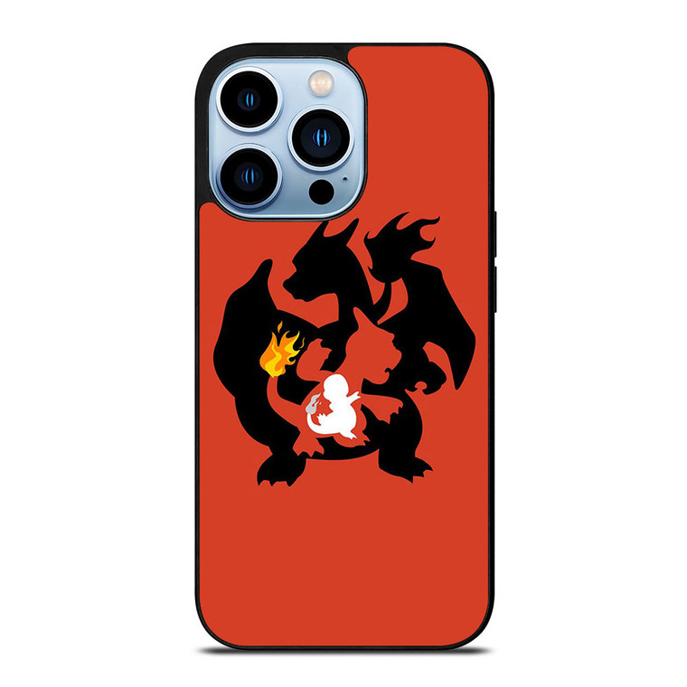 POKEMON CHARMANDER CHARMELEON CHARIZARD iPhone 13 Pro Max Case Cover