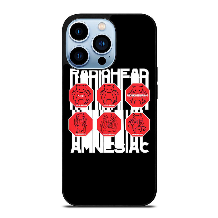 RADIOHEAD AMNESIAC LOGO iPhone 13 Pro Max Case Cover
