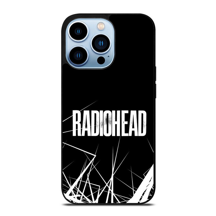 RADIOHEAD ROCK BAND LOGO BLACK iPhone 13 Pro Max Case Cover