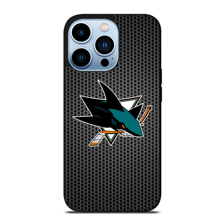 SAN JOSE SHARKS METAL iPhone 13 Pro Max Case Cover