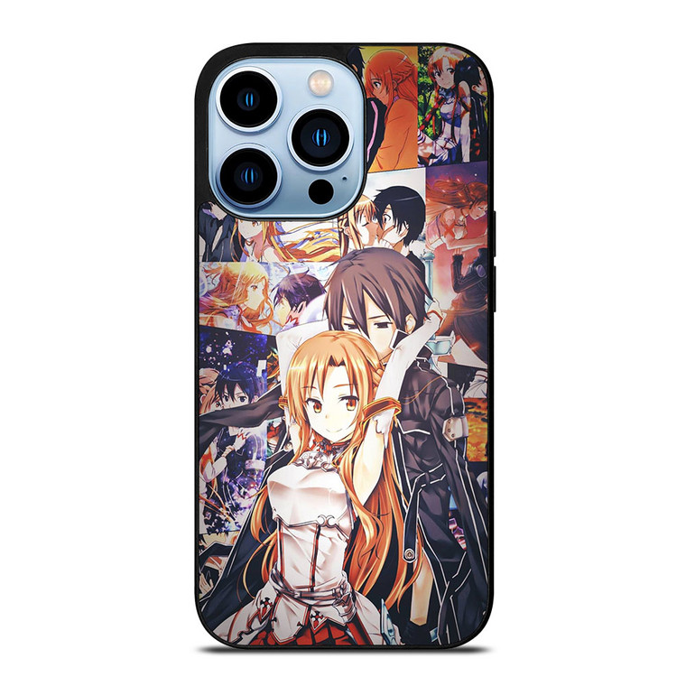 SWORD ART ONLINE KIRITO AND ASUNA iPhone 13 Pro Max Case Cover
