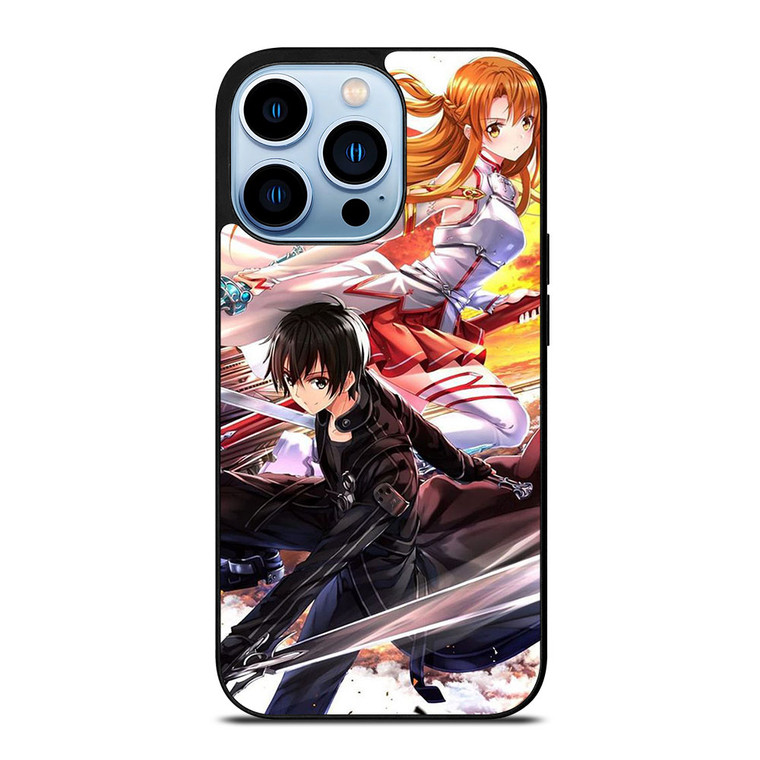 SWORD ART ONLINE SAO KIRITO AND ASUNA iPhone 13 Pro Max Case Cover