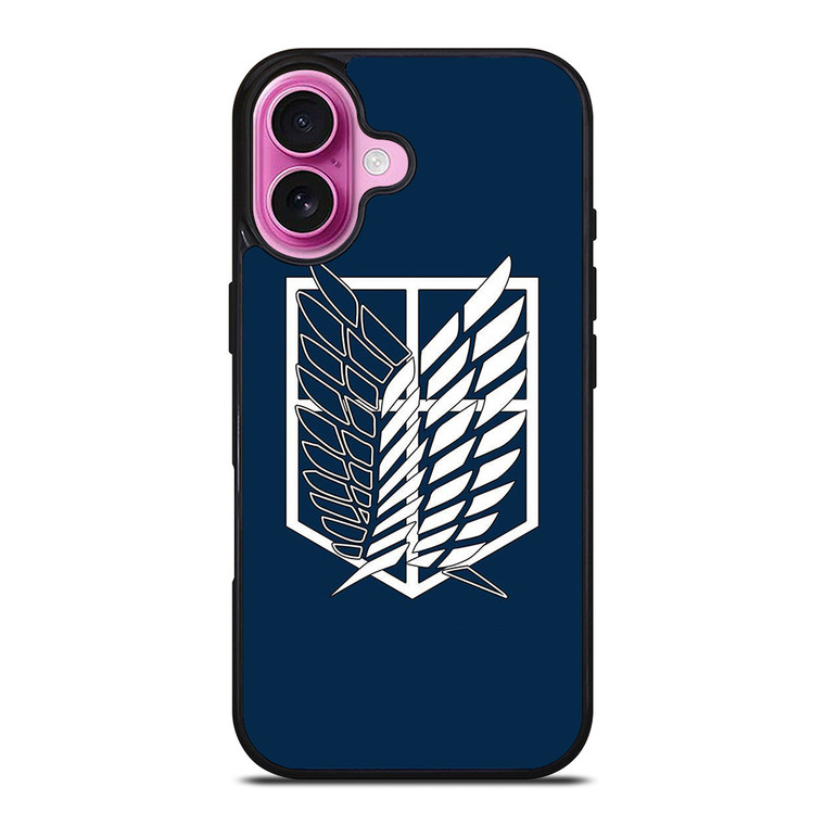 ATTACK ON TITAN SYMBOL WINGS OF FREEDOM iPhone 16 Plus Case Cover