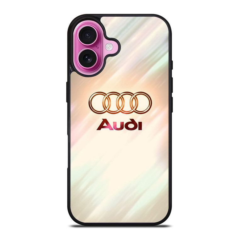 AUDI CAR LOGO EMBLEM iPhone 16 Plus Case Cover