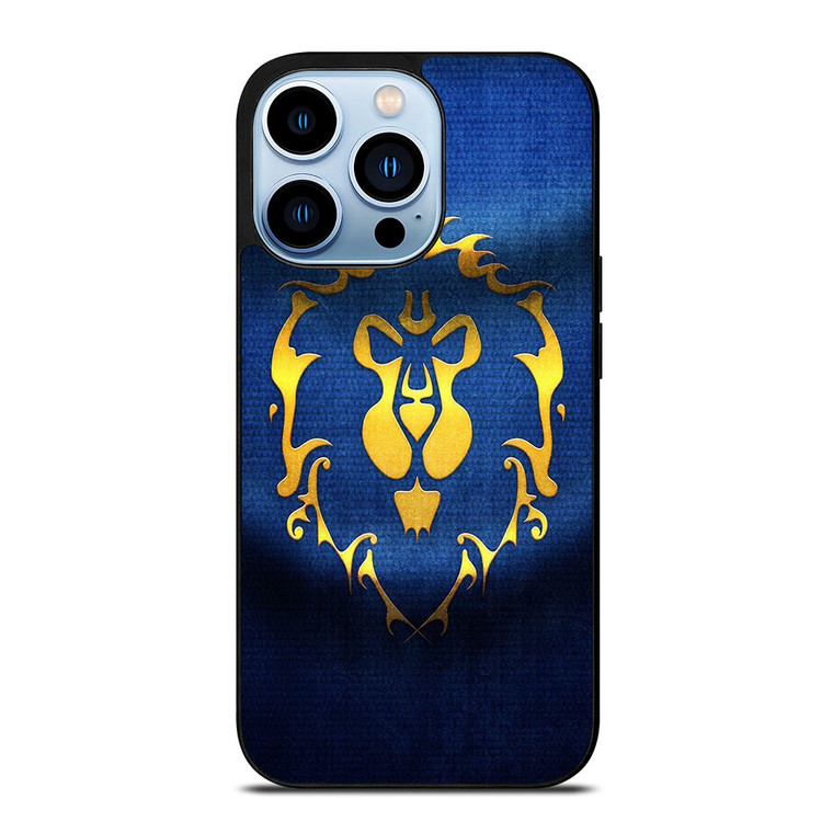 WORLD OF WARCRAFT ALLIANCE WOW FLAGE iPhone 13 Pro Max Case Cover