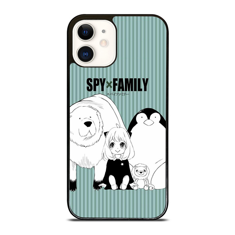 ANYA AND BOND FORGER SPY FAMILY MANGA ANIME iPhone 12 Case Cover