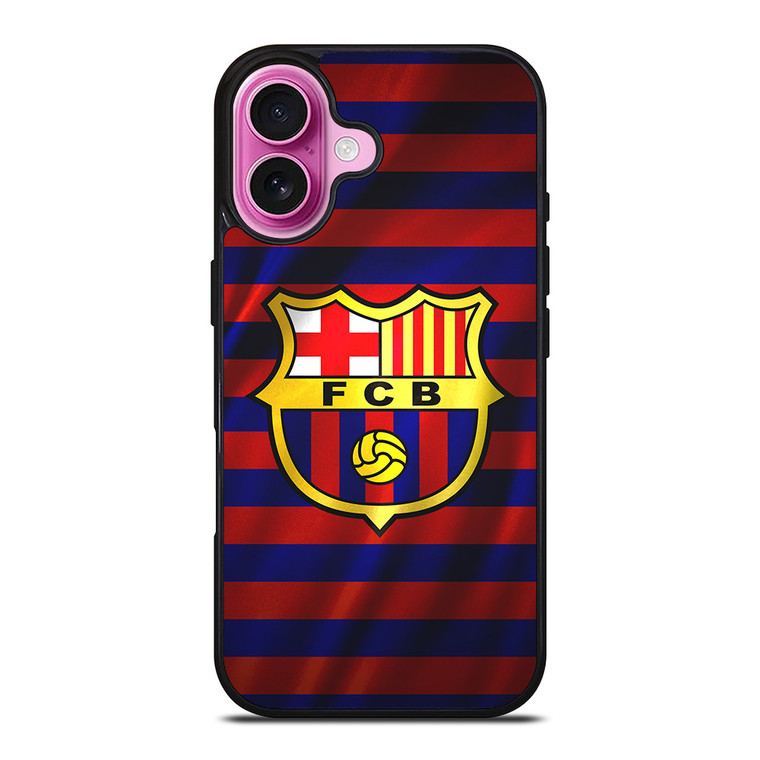 BARCELONA LOGO JERSEY iPhone 16 Plus Case Cover