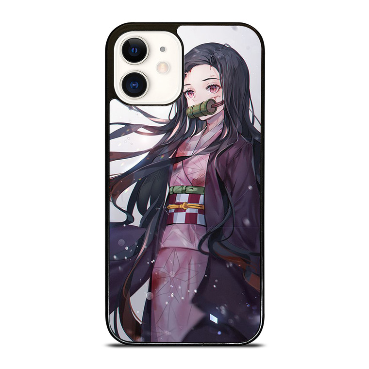 CARTOON DEMON SLAYER NEZUKO KAMADO ANIME iPhone 12 Case Cover