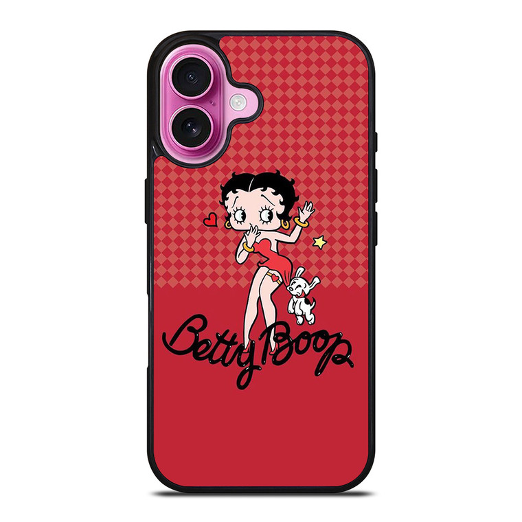 BETTY BOOP CARTOON iPhone 16 Plus Case Cover