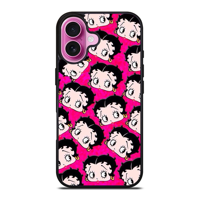 BETTY BOOP FACE COLLAGE iPhone 16 Plus Case Cover
