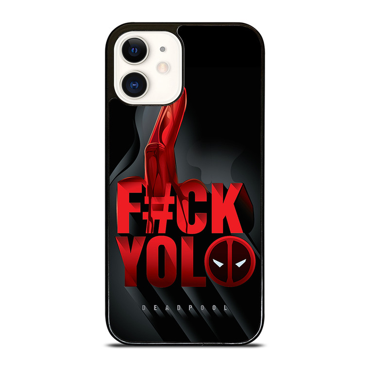 DEADPOOL YOLO iPhone 12 Case Cover