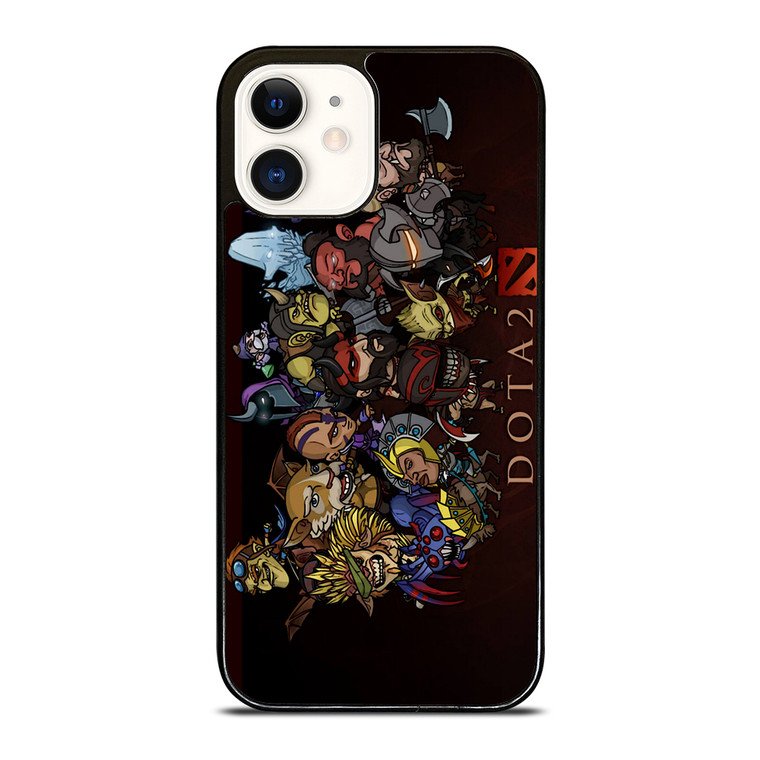 DOTA 2 HEROES CARTOON iPhone 12 Case Cover