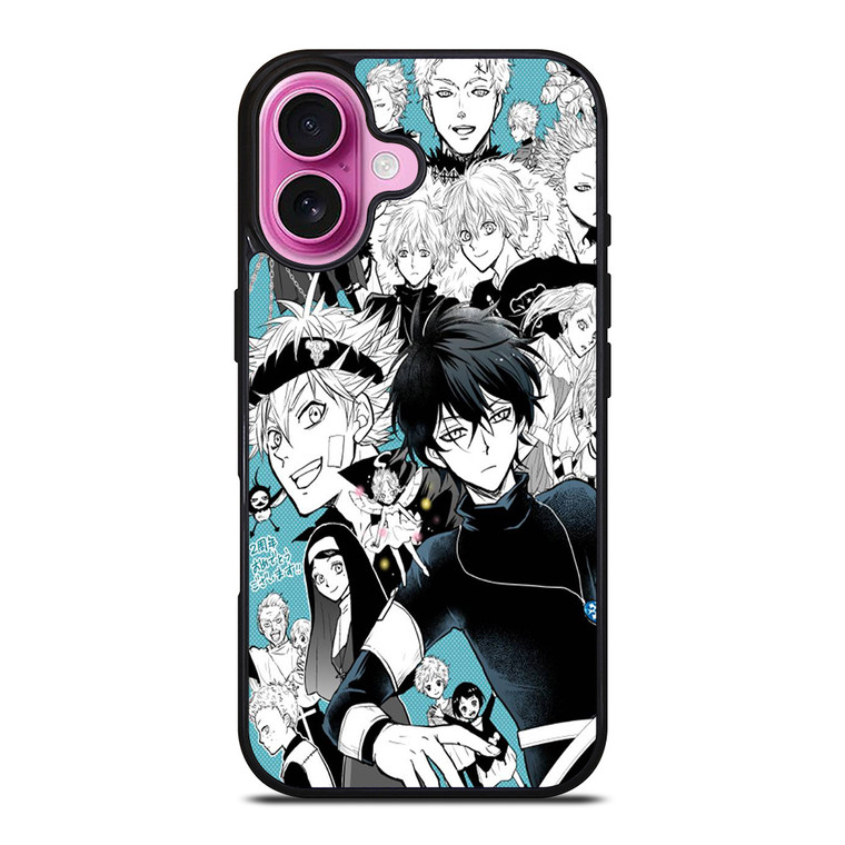 BLACK CLOVER ANIME COLLAGE iPhone 16 Plus Case Cover