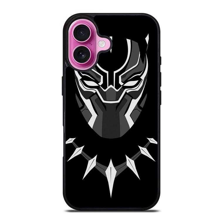BLACK PANTHER CARTOON iPhone 16 Plus Case Cover
