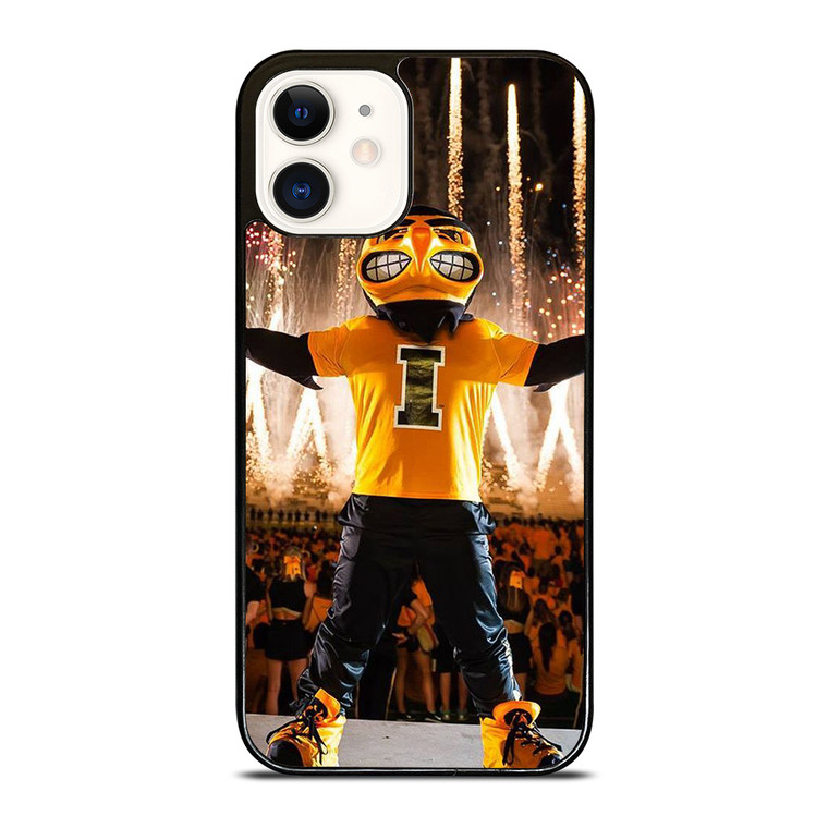 IOWA HAWKEYES MASCOT iPhone 12 Case Cover