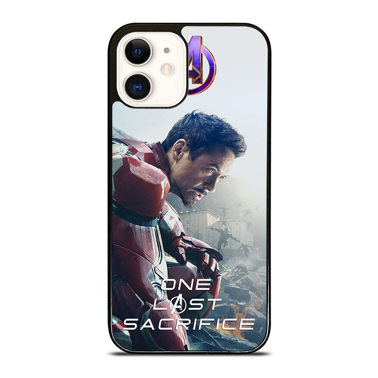 IRON MAN AVENGERS ENDGAME SACRIFICE iPhone 12 Case Cover
