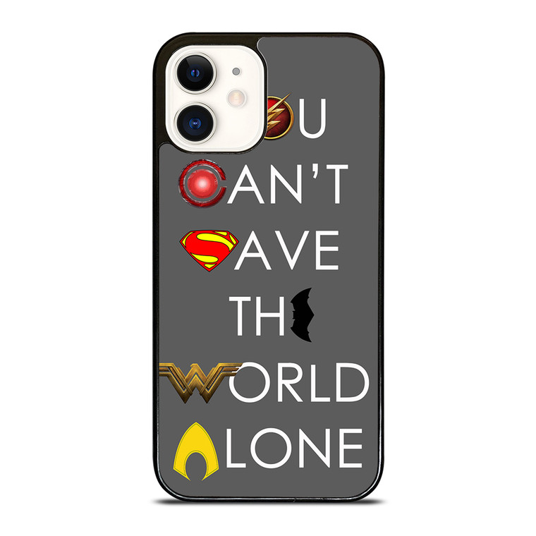 JUSTICE LEAGUE SAVE THE WORLD iPhone 12 Case Cover