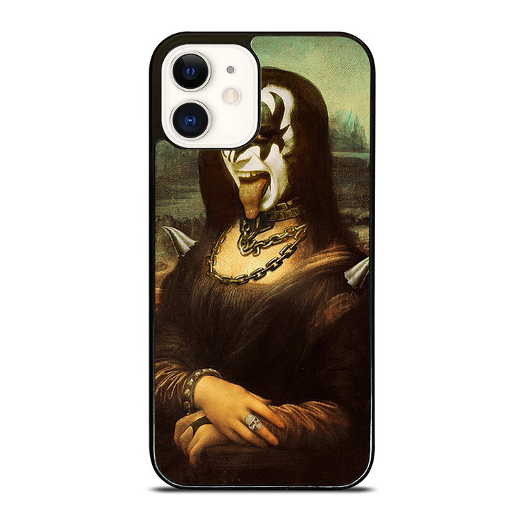 KISS MONALISA GENE SIMMONS iPhone 12 Case Cover