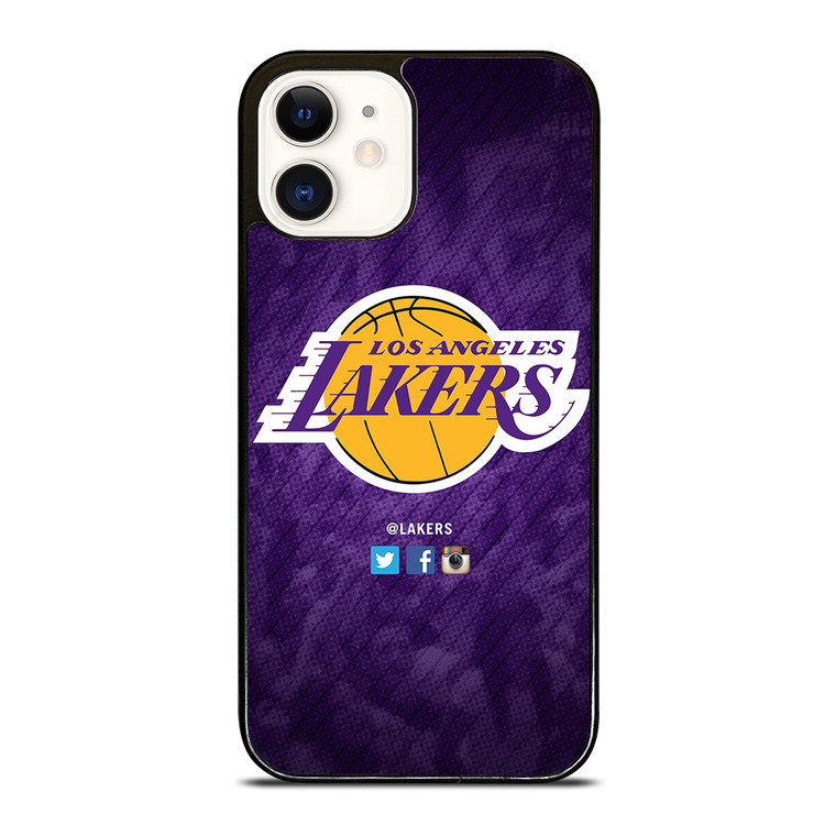 LA LAKERS LOGO iPhone 12 Case Cover