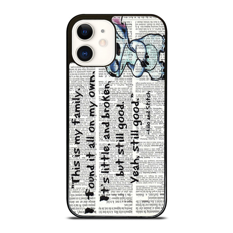 LILO AND STITCH QUOTES Disney iPhone 12 Case Cover