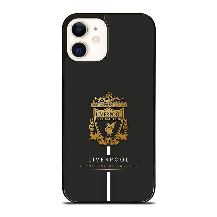 LIVERPOOL FC CHAMPIONS OF ENGLAND iPhone 12 Case Cover