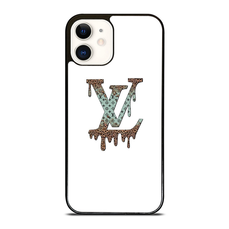 LOUIS VUITTON LV MELTING LOGO PATTERN iPhone 12 Case Cover