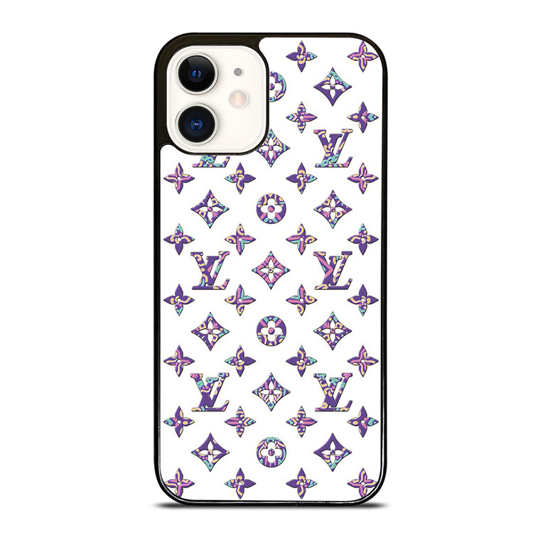LOUIS VUITTON PATTERN LV LOGO ICON iPhone 12 Case Cover