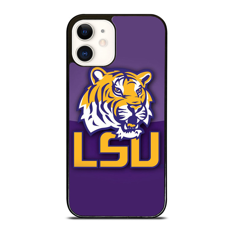 LSU TIGERS FOOTBALL LOGO iPhone 12 Case Cover