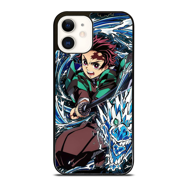 MANGA DEMON SLAYER TANJIRO KAMADO ANIME iPhone 12 Case Cover