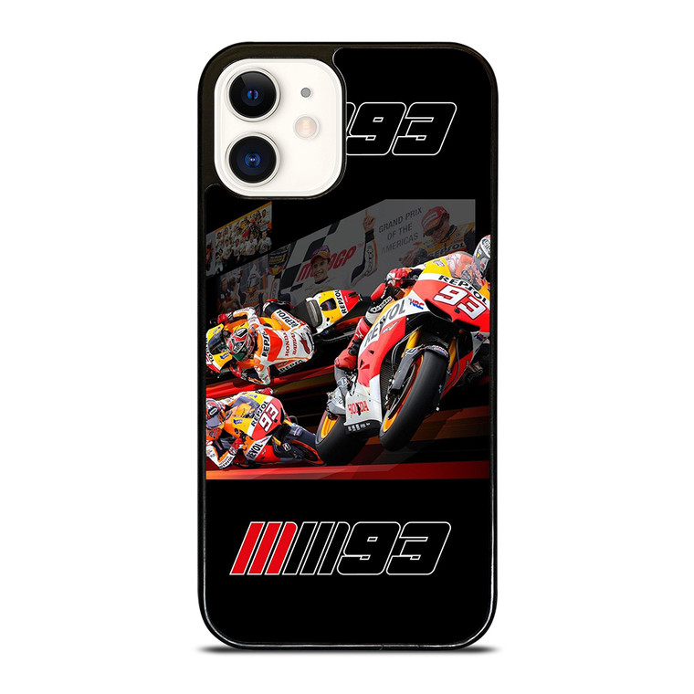 MARC MARQUEZ 93 MOTO GP iPhone 12 Case Cover