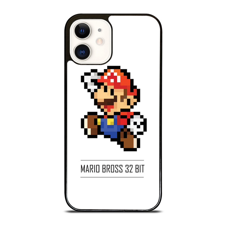 MARIO BROSS PIXEL 32 BIT iPhone 12 Case Cover
