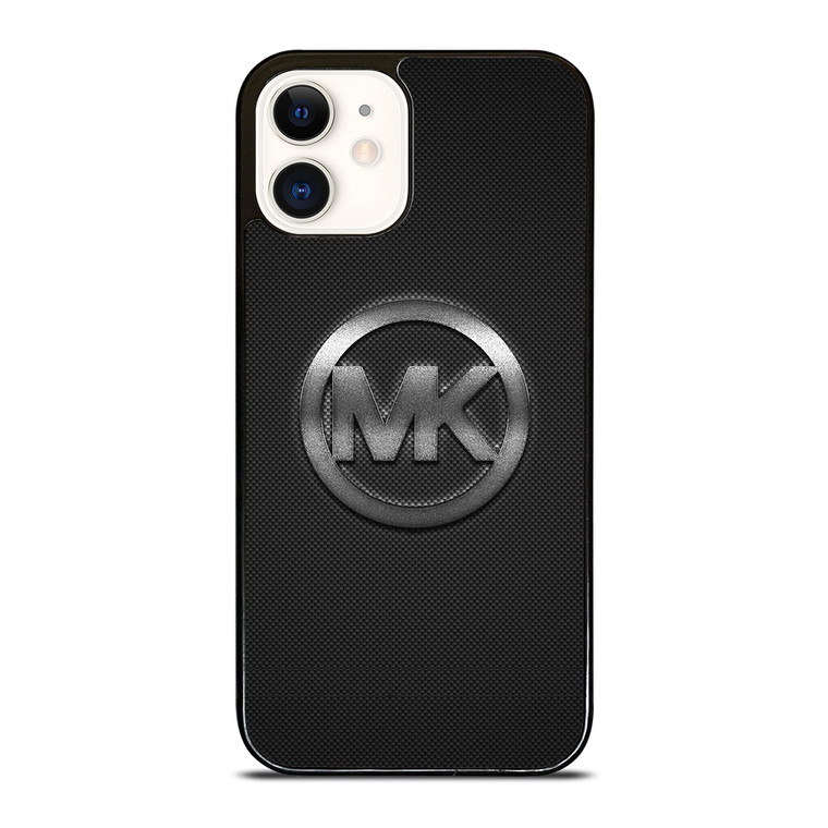 MICHAEL KORS METAL LOGO iPhone 12 Case Cover