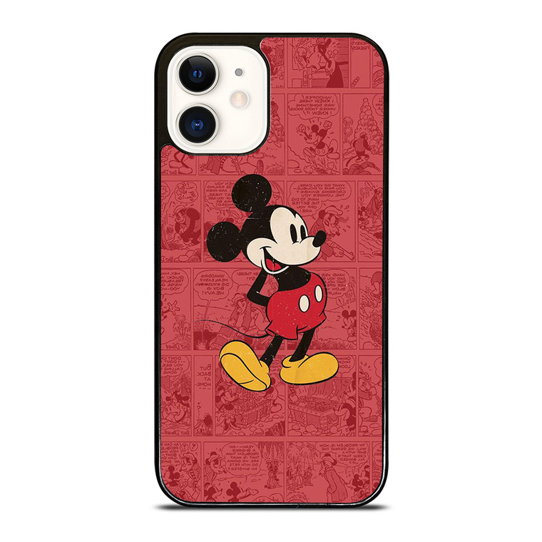 MICKEY MOUSE RETRO COMIC iPhone 12 Case Cover